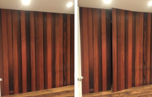 false panel cedar door