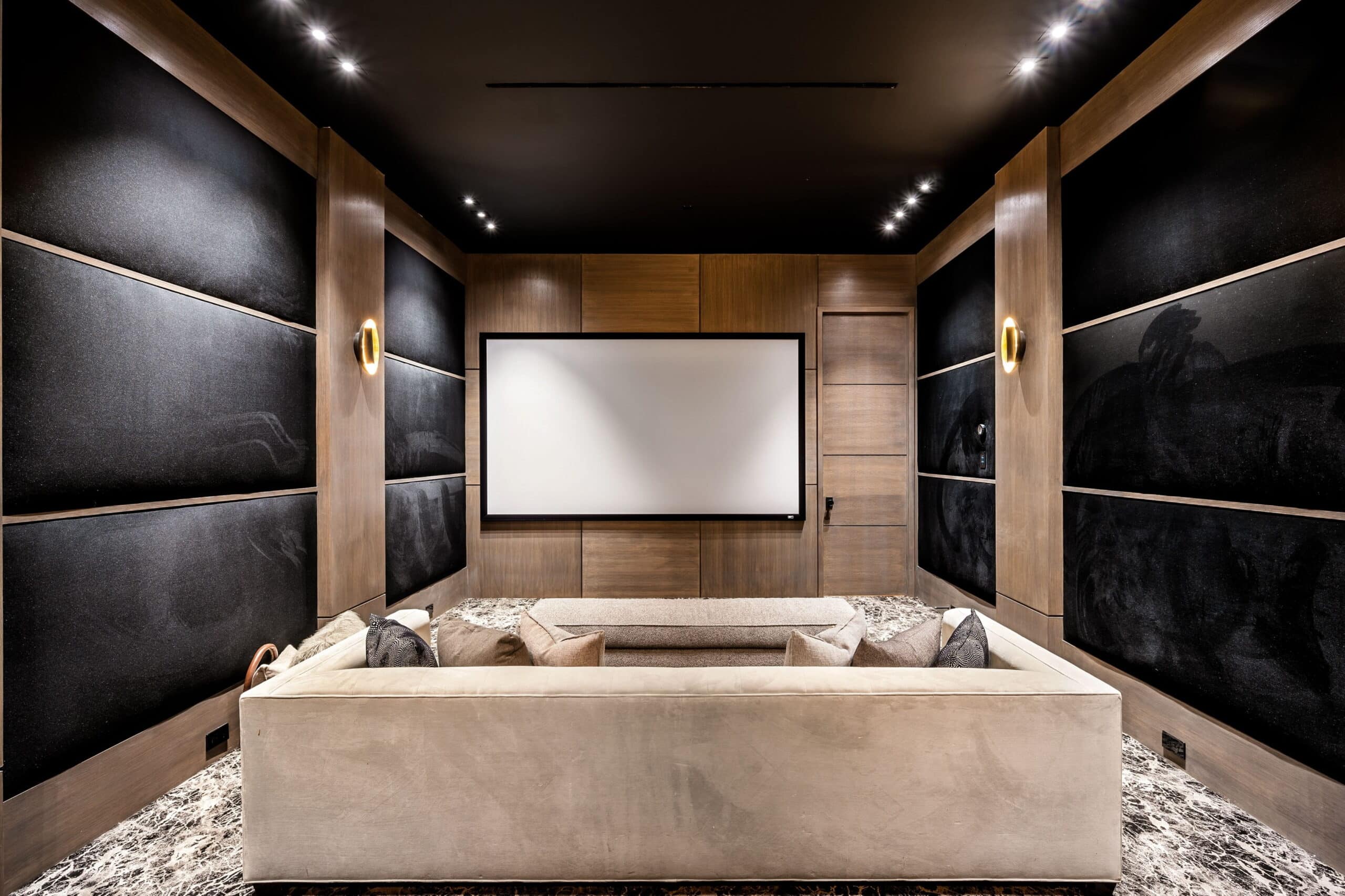 Movie theatre hidden door